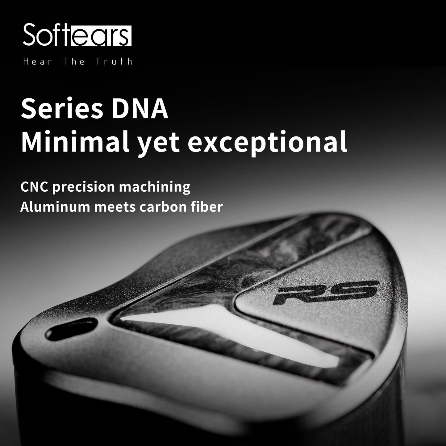 Softears rsv2 mkII High-Quality Hi-Fi Wired earphones 5 Balanced Armature Drivers Audiophile-Grade In-Ear earphones