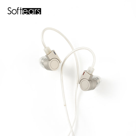 Softears Edge Wired In - Ear Hi - Fi Music Dynamic - Driver Earphones with Full Titanium Alloy Cavity
