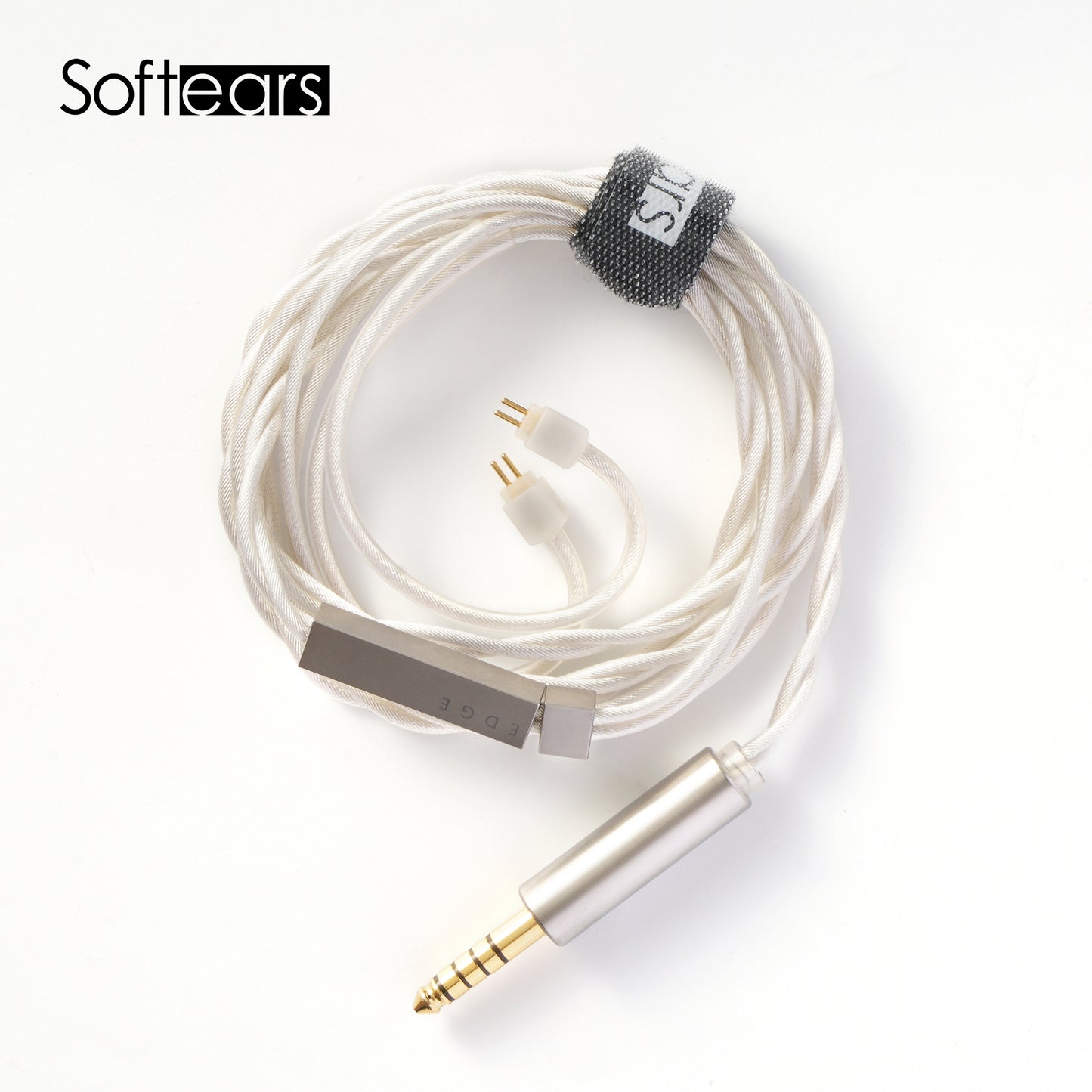 Softears Edge Wired In - Ear Hi - Fi Music Dynamic - Driver Earphones with Full Titanium Alloy Cavity