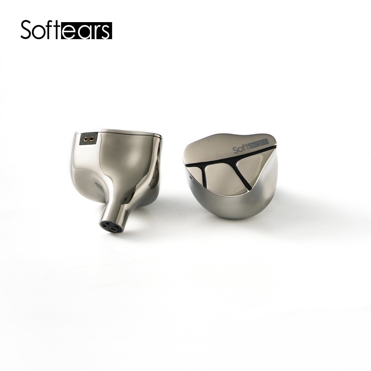 Softears Karma Titanium Alloy HiFi earphone with Dynamic Balanced Armature Electrostatic Bone - Conduction and MEMS Drivers Flagship Model with Audiophile - grade Sound Quality