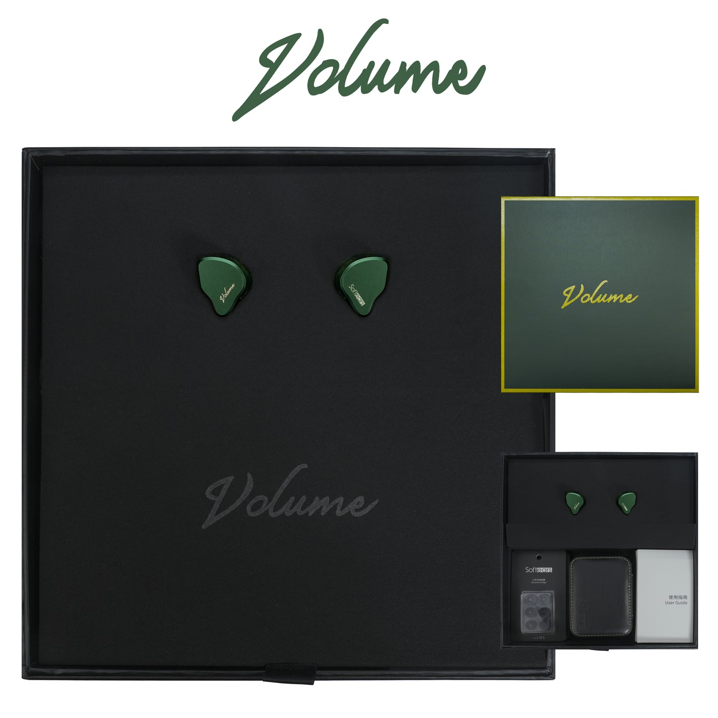 SoftEars Volume entry-level 2BA+1DD hybrid in ear monitor earphone