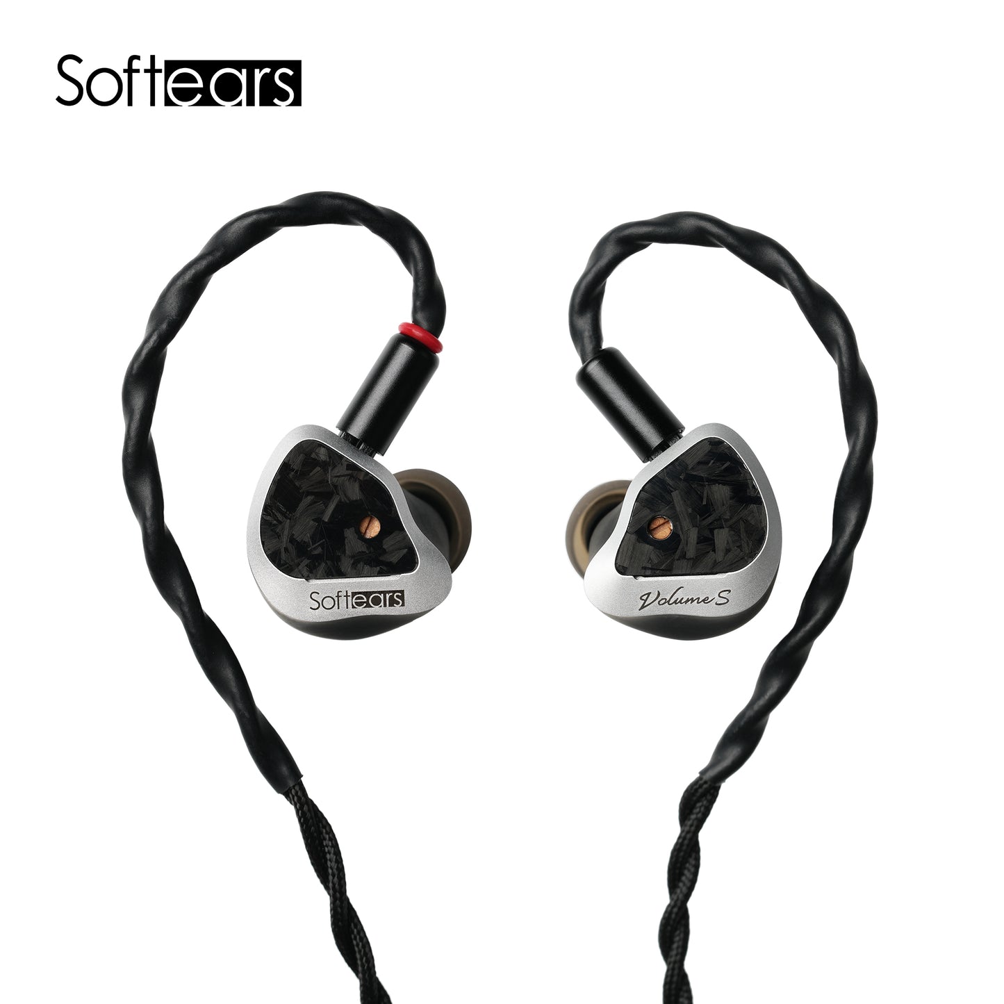 Softears VolumeS dual modes switchable in-ear hi-fi earphones with 3.5mm/4.4mm interchangeable plugs