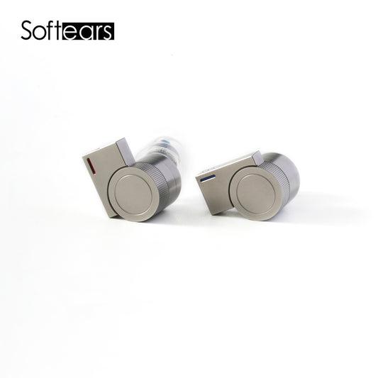Softears Edge Wired In - Ear Hi - Fi Music Dynamic - Driver Earphones with Full Titanium Alloy Cavity