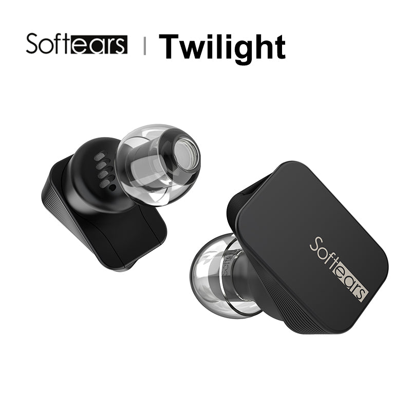 Softears Twilight 10mm Dynamic Driver In-Ear Earphone IEMs HIFI Music Audiophile Monitor Earbuds 0.78mm Detachable Cable Headse